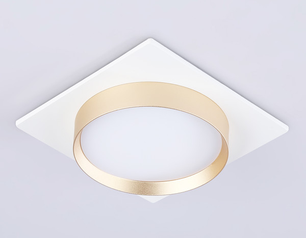 Изображение товара Точечный светильник Ambrella TN5230 WH/GD (белый/золото)