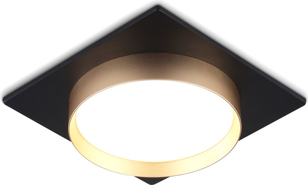 Изображение товара Точечный светильник Ambrella TN5232 BK/GD (черный/золото)