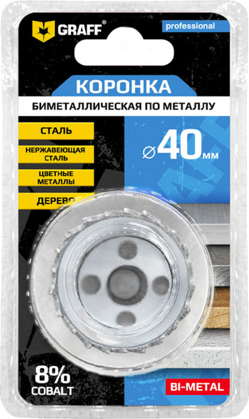 Изображение товара Коронка GRAFF 40мм 108040