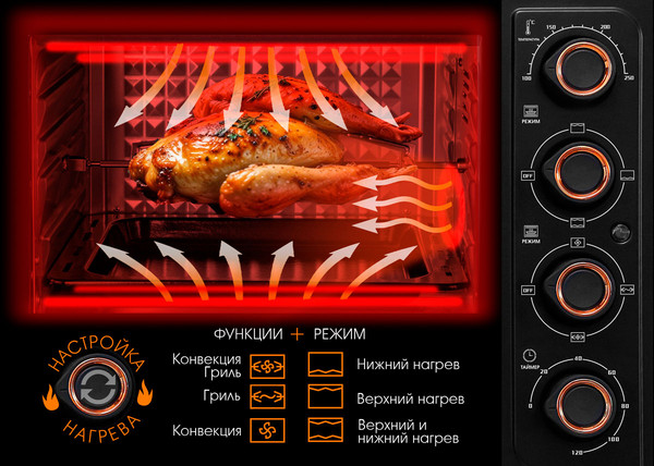 Изображение товара Ростер Tuarex TK-5041 (черный)
