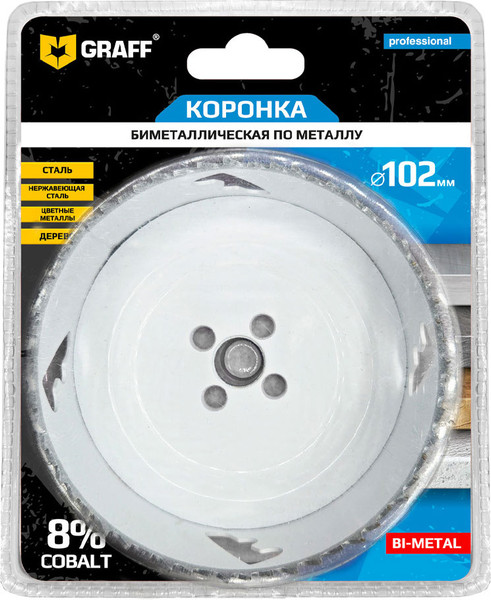 Изображение товара Коронка GRAFF 102мм 108102
