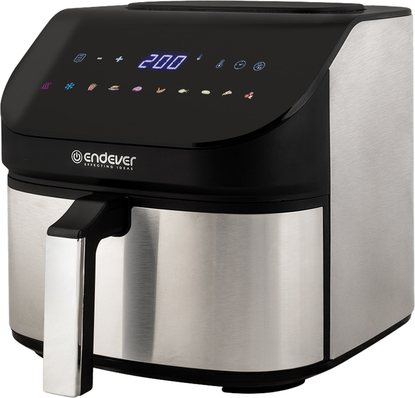 Изображение товара Аэрогриль Endever Skyline AF-129 (черный/стальной)