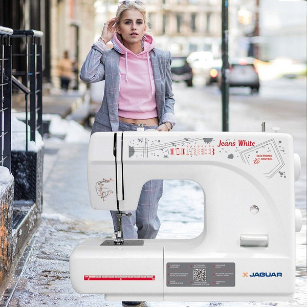 Изображение товара Швейная машина Jaguar Jeans White