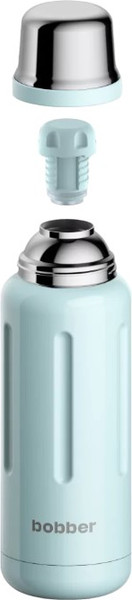 Изображение товара Термос для напитков Bobber Flask-770 Swg С пробкой с наливными каналами (светло-голубой)