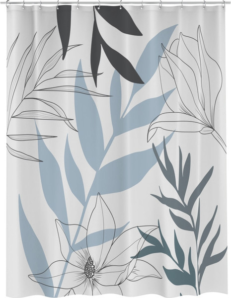 Изображение товара Шторка-занавеска для ванны FORA Aquaflower FOR-PH-AQUAFLOWER