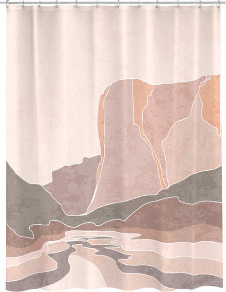 Изображение товара Шторка-занавеска для ванны FORA West FOR-PH-WEST