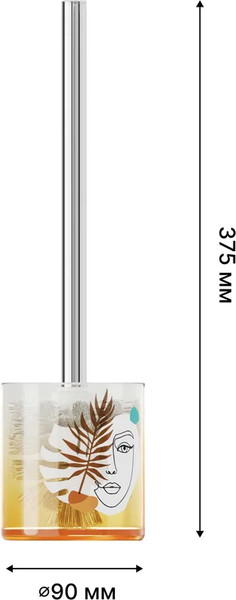 Изображение товара Ершик для унитаза FORA Fantasy FOR-FAN04