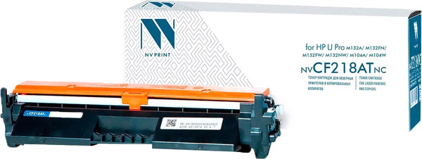Изображение товара Тонер-картридж NV Print NV-CF218ATNC (без чипа)