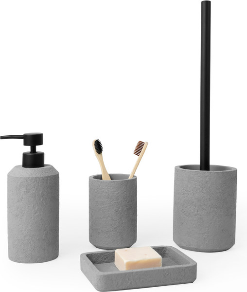 Изображение товара Стакан для зубной щетки и пасты FORA Concrete FOR-CON044
