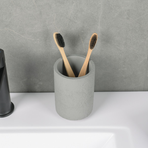Изображение товара Стакан для зубной щетки и пасты FORA Concrete FOR-CON044