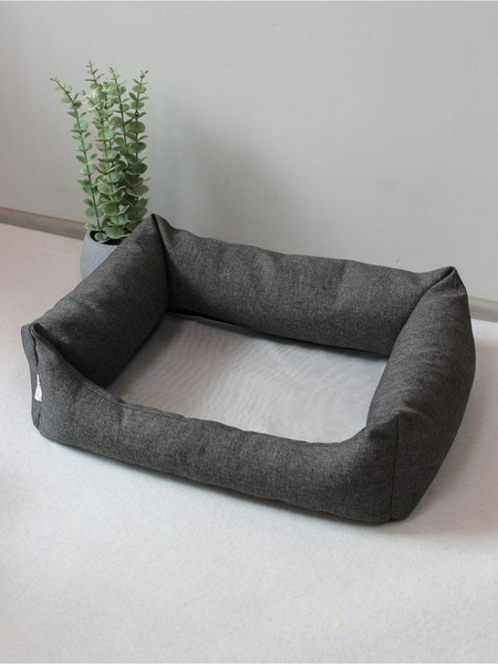 Изображение товара Лежанка для животных MATEX Pet Lux / 55-983 (темно-серый/бежевый)