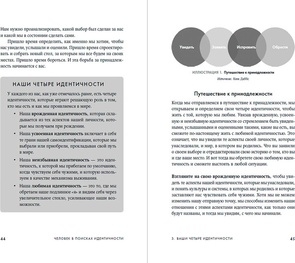 Изображение товара Книга Альпина Человек в поисках идентичности, мягкая обложка (Даббс Ким)