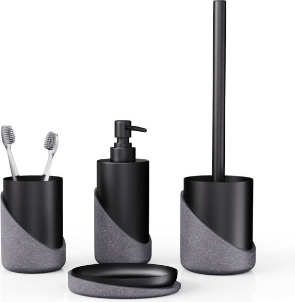 Изображение товара Дозатор для жидкого мыла FORA Granit Dark FOR-GRD021