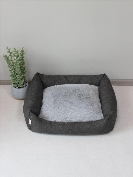 Изображение товара Лежанка для животных MATEX Pet Lux / 56-003 (темно-серый/серый)