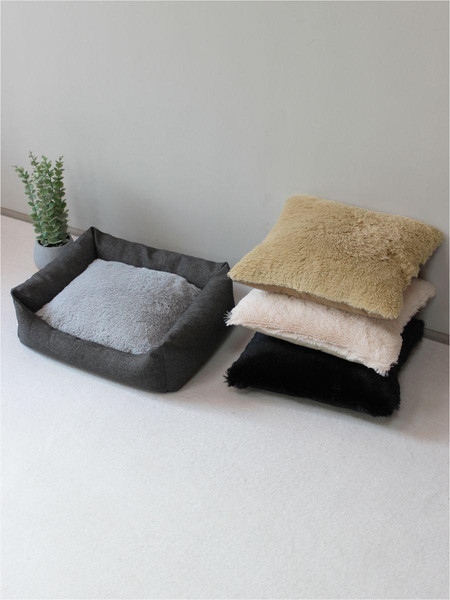 Изображение товара Лежанка для животных MATEX Pet Lux / 56-003 (темно-серый/серый)