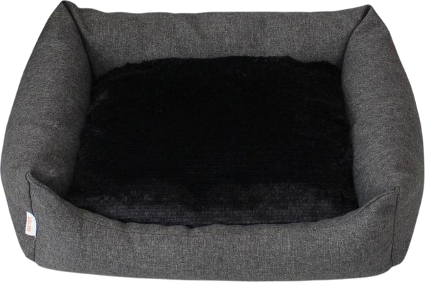 Изображение товара Лежанка для животных MATEX Pet Lux / 56-010 (темно-серый/черный)
