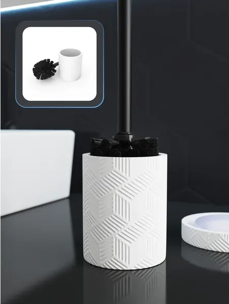 Изображение товара Ершик для унитаза FORA Delicate White FOR-DLW025