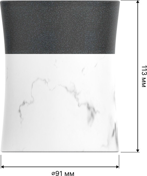 Изображение товара Стакан для зубной щетки и пасты FORA Ever FOR-EVR044