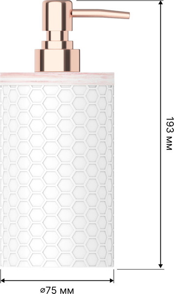 Изображение товара Дозатор для жидкого мыла FORA Soft FOR-SFT021