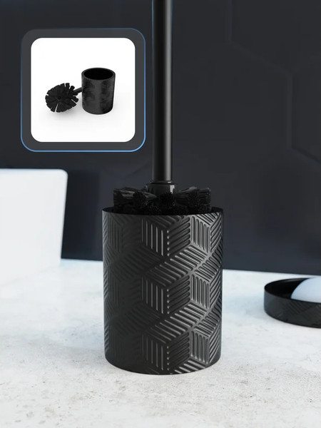 Изображение товара Ершик для унитаза FORA Delicate Black FOR-DLB025