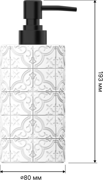 Изображение товара Дозатор для жидкого мыла FORA Patchwork FOR-PCH021