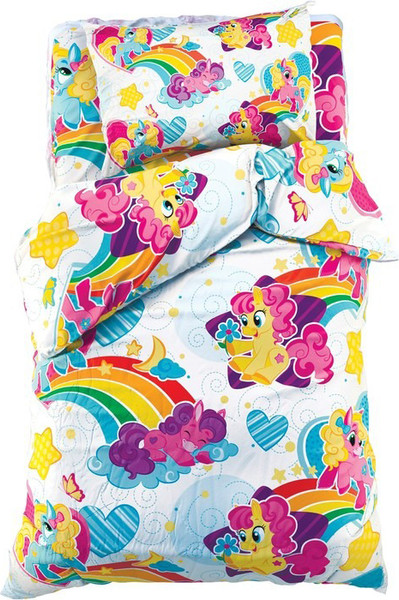 Изображение товара Комплект постельного белья Этель Радужные пони 1.5 сп / 1318197