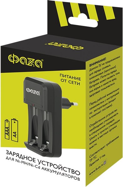 Изображение товара Зарядное устройство для аккумуляторов Фаза CNA-2-01 / 5048614