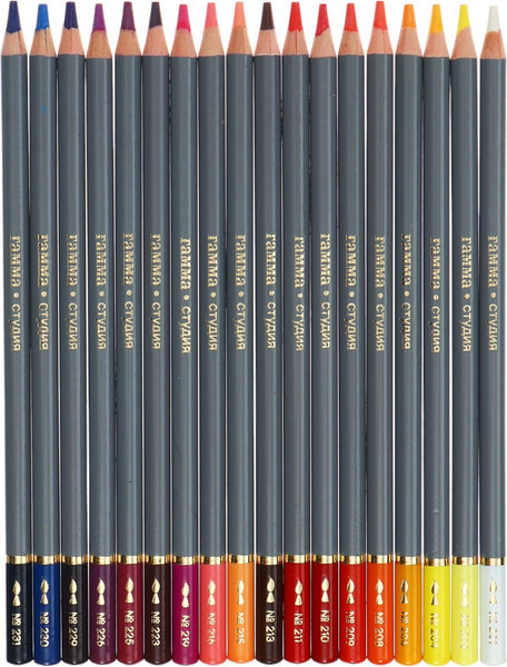 Изображение товара Набор акварельных карандашей ГАММА Студия / 110822_36 (36цв)