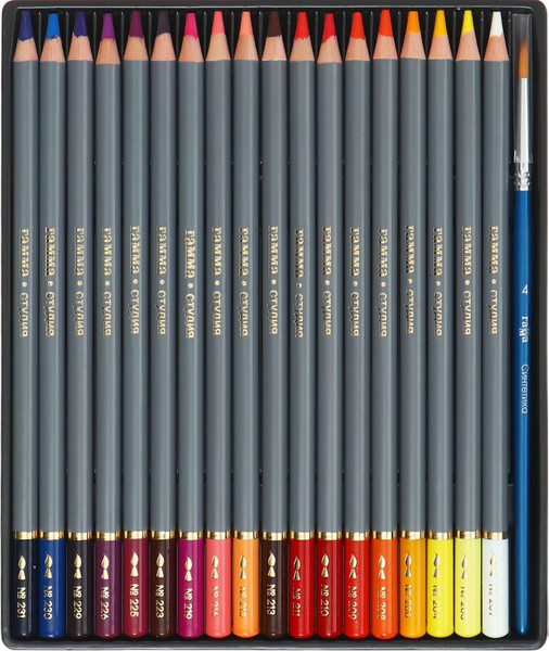 Изображение товара Набор акварельных карандашей ГАММА Студия / 110822_36 (36цв)