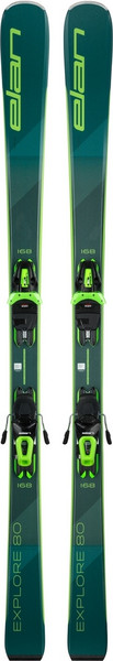 Изображение товара Горные лыжи с креплениями Elan 2023-2024 Explore 80 Power Shift&EL 10.0 GW / ABHKNK23-160 (р.160, зеленый)