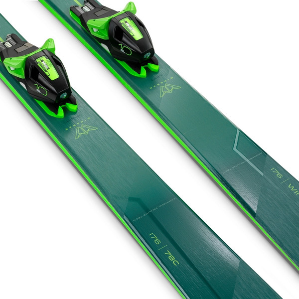 Изображение товара Горные лыжи с креплениями Elan 2024-2025 Wingman 78 C Power Shift&EL 10.0 GW / ABYKKS23-160 (р.160, мятный/зеленый)