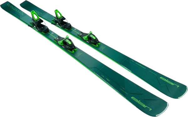 Изображение товара Горные лыжи с креплениями Elan 2024-2025 Wingman 78 C Power Shift&EL 10.0 GW / ABYKKS23-160 (р.160, мятный/зеленый)