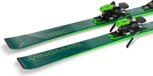 Изображение товара Горные лыжи с креплениями Elan 2024-2025 Wingman 78 C Power Shift&EL 10.0 GW / ABYKKS23-160 (р.160, мятный/зеленый)