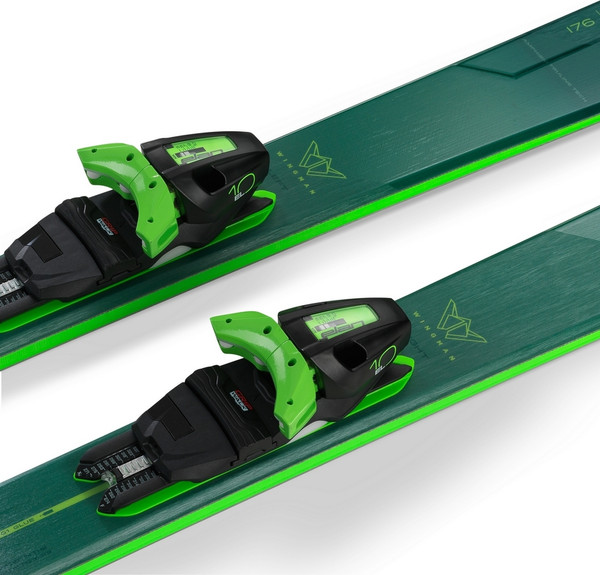 Изображение товара Горные лыжи с креплениями Elan 2024-2025 Wingman 78 C Power Shift&EL 10.0 GW / ABYKKS23-160 (р.160, мятный/зеленый)