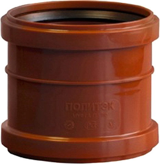 Изображение товара Муфта наружной канализации Политэк ТПК Ремонтная 110 ПП