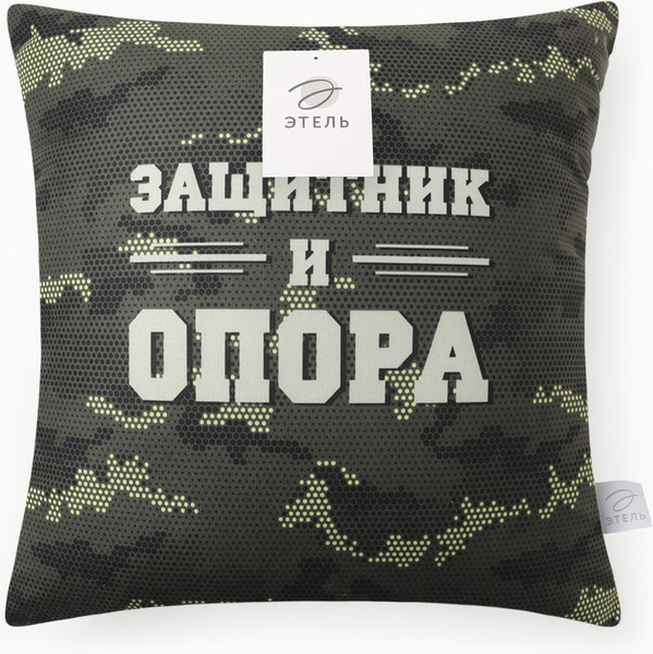 Изображение товара Подушка декоративная Этель Защитник и опора / 10805391 (40x40, велюр)