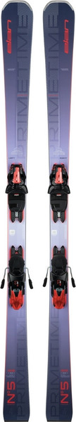Изображение товара Горные лыжи с креплениями Elan 2024-2025 Wms Primetime №5 Power Shift / ACBKLN23-144 (р.144, фиолетовый)