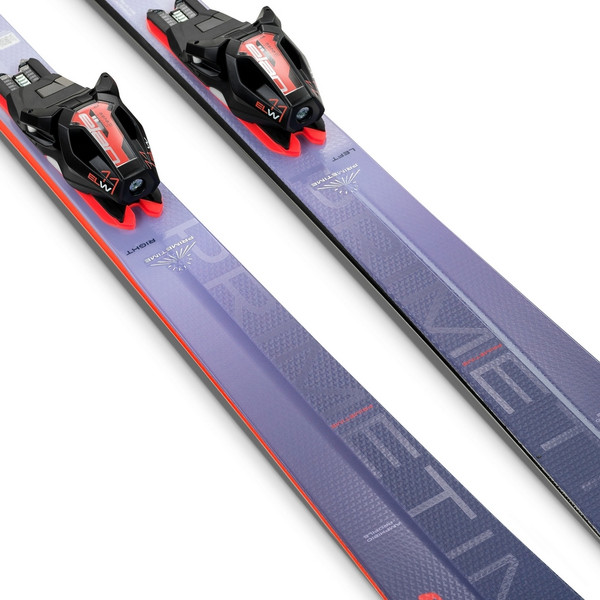 Изображение товара Горные лыжи с креплениями Elan 2024-2025 Wms Primetime №5 Power Shift / ACBKLN23-144 (р.144, фиолетовый)