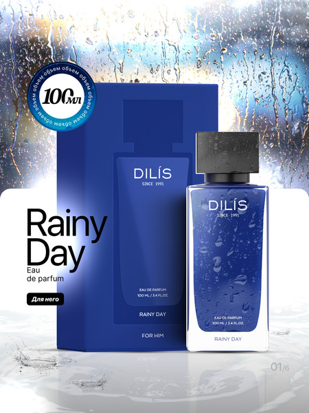 Изображение товара Парфюмерная вода Dilis Parfum Day&Night Rainy Day (100мл)