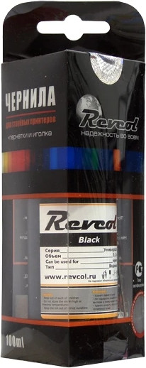 Изображение товара Контейнер с чернилами Revcol 126387 (100мл, черный)