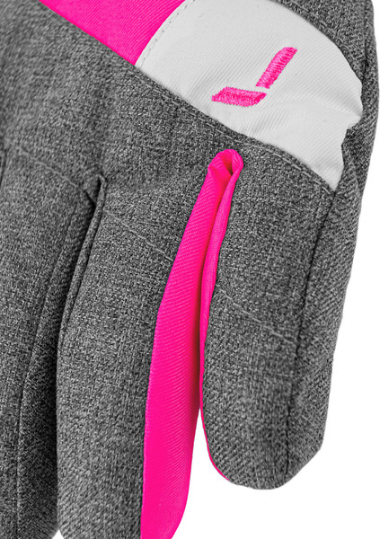 Изображение товара Перчатки лыжные Reusch Charlie R-Tex Xt Junior / 6261238-6595 (р-р 6, Gredy Melange/Knockout Pink)