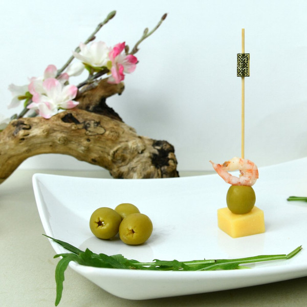 Изображение товара Набор шпажек для канапе Мультидом Азия BJ80-604 (24шт)