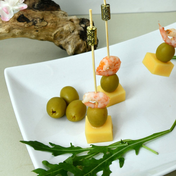 Изображение товара Набор шпажек для канапе Мультидом Азия BJ80-604 (24шт)