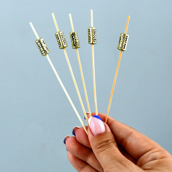 Изображение товара Набор шпажек для канапе Мультидом Азия BJ80-604 (24шт)