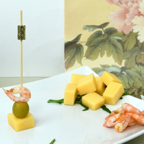 Изображение товара Набор шпажек для канапе Мультидом Азия BJ80-604 (24шт)