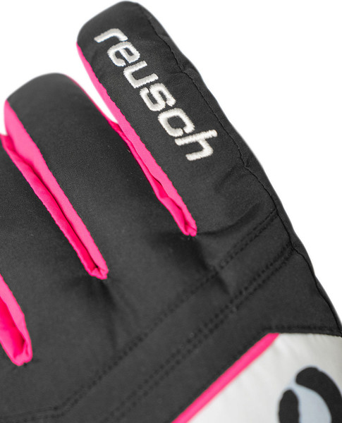 Изображение товара Перчатки лыжные Reusch Alan Junior / 6461115-1032 (р-р 6, White/Grey Leopard)