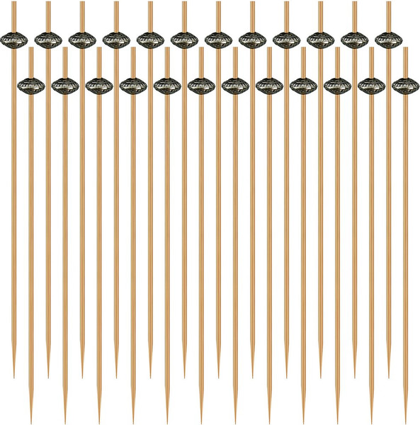 Изображение товара Набор шпажек для канапе Мультидом Дамаск BJ80-605 (24шт)