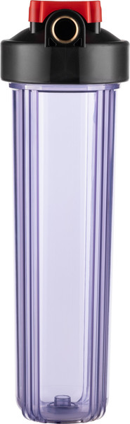 Изображение товара Корпус магистрального фильтра Гейзер С24 20ВВ (прозрачный)