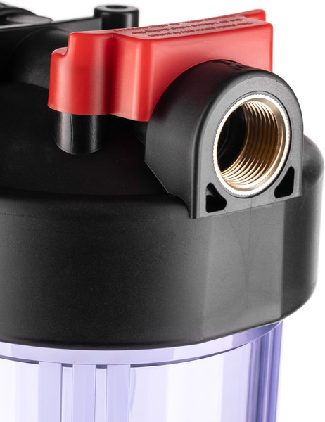 Изображение товара Корпус магистрального фильтра Гейзер С24 20ВВ (прозрачный)