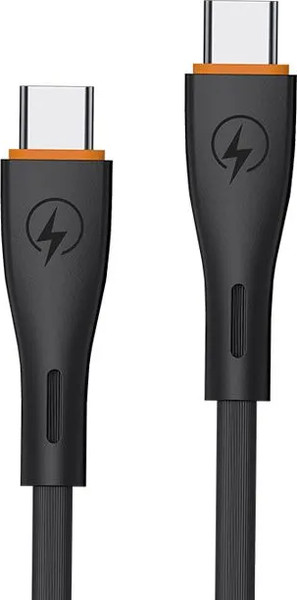 Изображение товара Кабель EOFE Type-C to Type-C / EOF-CC21-BK (1м, черный)